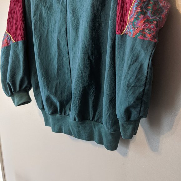 Vintage 80's 90's Style Wind Suit Workout Outfit - Picture 8 of 16